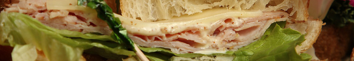 Eating Sandwich Bakery at The Upper Crust restaurant in Middleburg, VA.